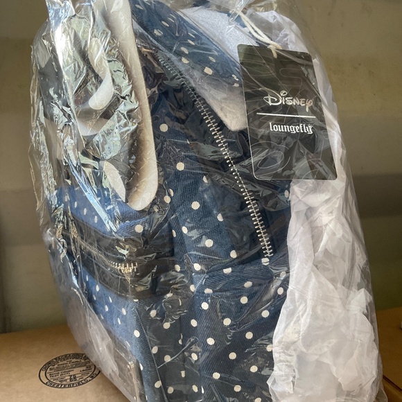 Disney Minnie Mouse denim loungefly - Picture 5 of 5